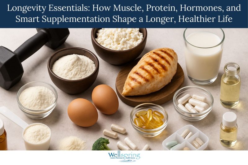 Longevity Essentials How Muscle, Protein, Hormones, and Smart Supplementation Shape a Longer, Healthier Life